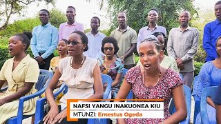 NAFSI YANGU INAKUONEA KIU (Na, Ernestus Ogeda) || Kwaya ya Moyo Mt. wa Yesu & Maranatha - UDSM
