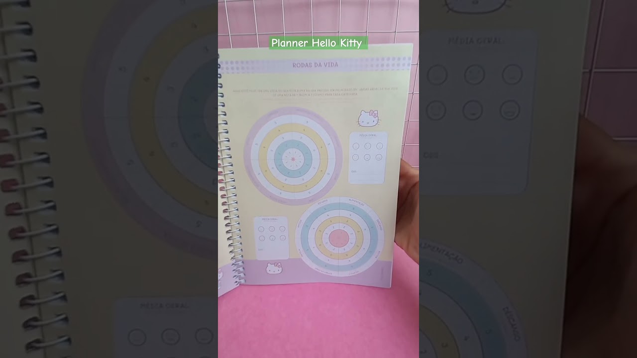 Planner Permanente Hello Kitty 📢 Promoção 📌link na bio 