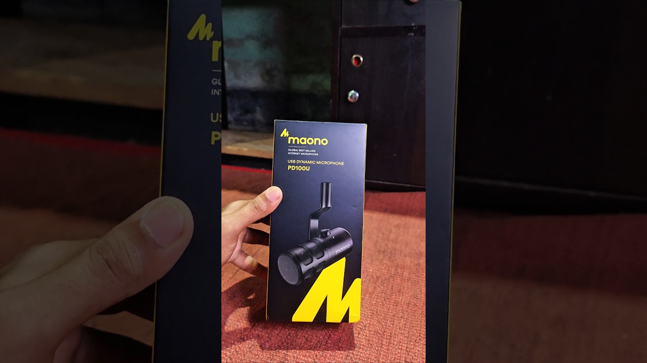 Maono Pd100u Usb Dynamic Microphone.