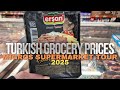خرید مواد غذایی در ترکیه چقدر مقرون به صرفه است تور سوپرمارکت میگروس
