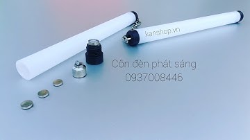CÔN ĐÈN PHÁT SÁNG, THÂN NHỰA. #Kanshop côn nhị khúc. #Kanclub nunchaku shop