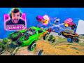CARRERA PERO LOS COCHES DISPARAN! LOCURA TOTAL! - GTA 5 ONLINE