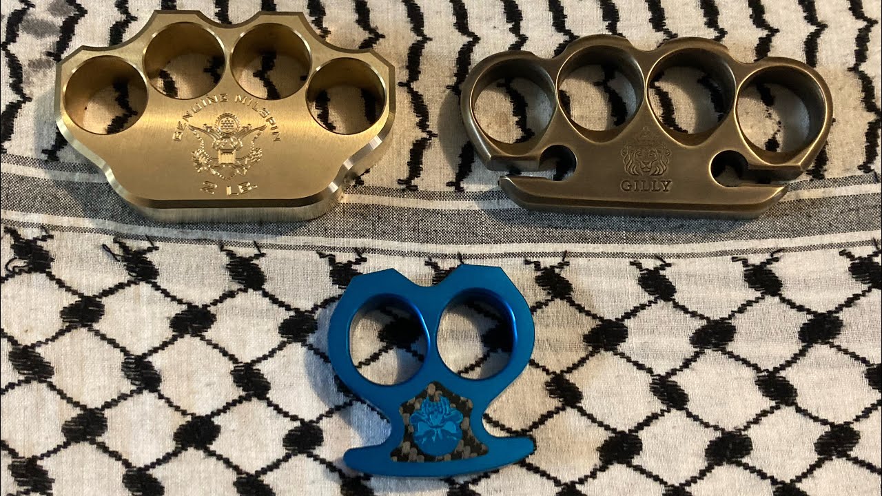 Are brass or carbon fiber knuckle dusters better in your opinion