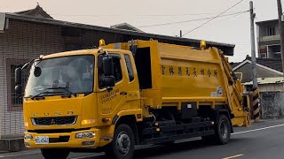 雲林縣元長鄉垃圾車 KEL-6562(附回收車KEL-3309)