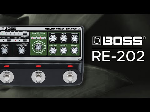 ギター Roland BOSS SPACE ECHO RE-202 Boss RE-202 Space Echo Digital Delay Pedal | Sweetwater