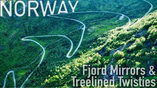 Norway By Bike #4 - Fjord Mirrors &amp; Treelined Twisties!