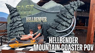 Hellbender Mountain Coaster POV - Anakeesta Gatlinburg, TN (Thrilling Ride!)