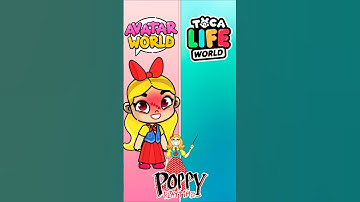 😈 POPPY PLAYTIME VILLAINS IN AVATAR WORLD AND TOCA BICA ❤️ #tocaboca #gaming #android #avatarworld