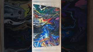 My Art – Acrylic Mini Gallery – Three Fluid Art Creations 🎨✨ #shorts