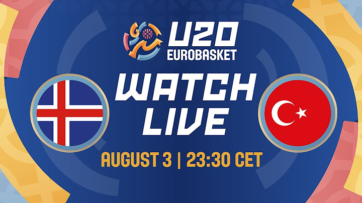 LIVE - Iceland v Türkiye | FIBA U20 Women's EuroBasket 2025 | Group Phase