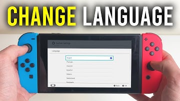 How To Change Language On Nintendo Switch (Back To English) - Full Guide