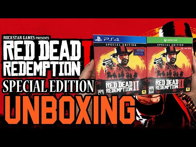 Red Dead Redemption II Special Edition (PS4/Xbox One) Unboxing!! YouTube