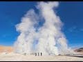 Volcanic Geysers in Bolivia !! Eruption of steam highest elevation in the WORLD !