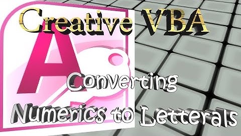 صناعة نص يمثل الرقم كتابةً (الرقم من ثلاث مراتب) - إبداعات VBA §11