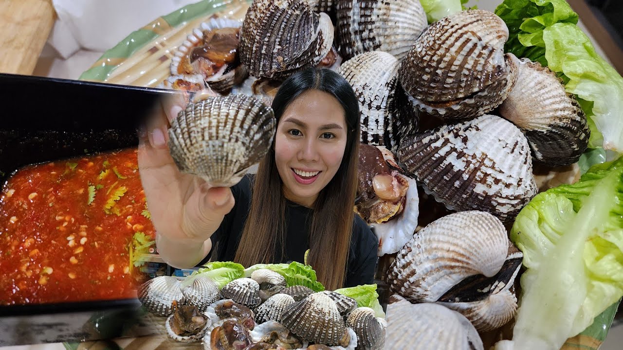 หอยแครงยักษ์เต็มปากเต็มคำอร่อยสดหวานกรอบมากค่ะ