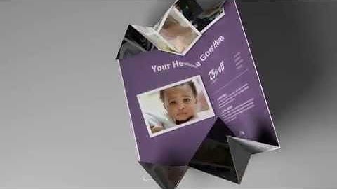 Exploding Page Direct Mail