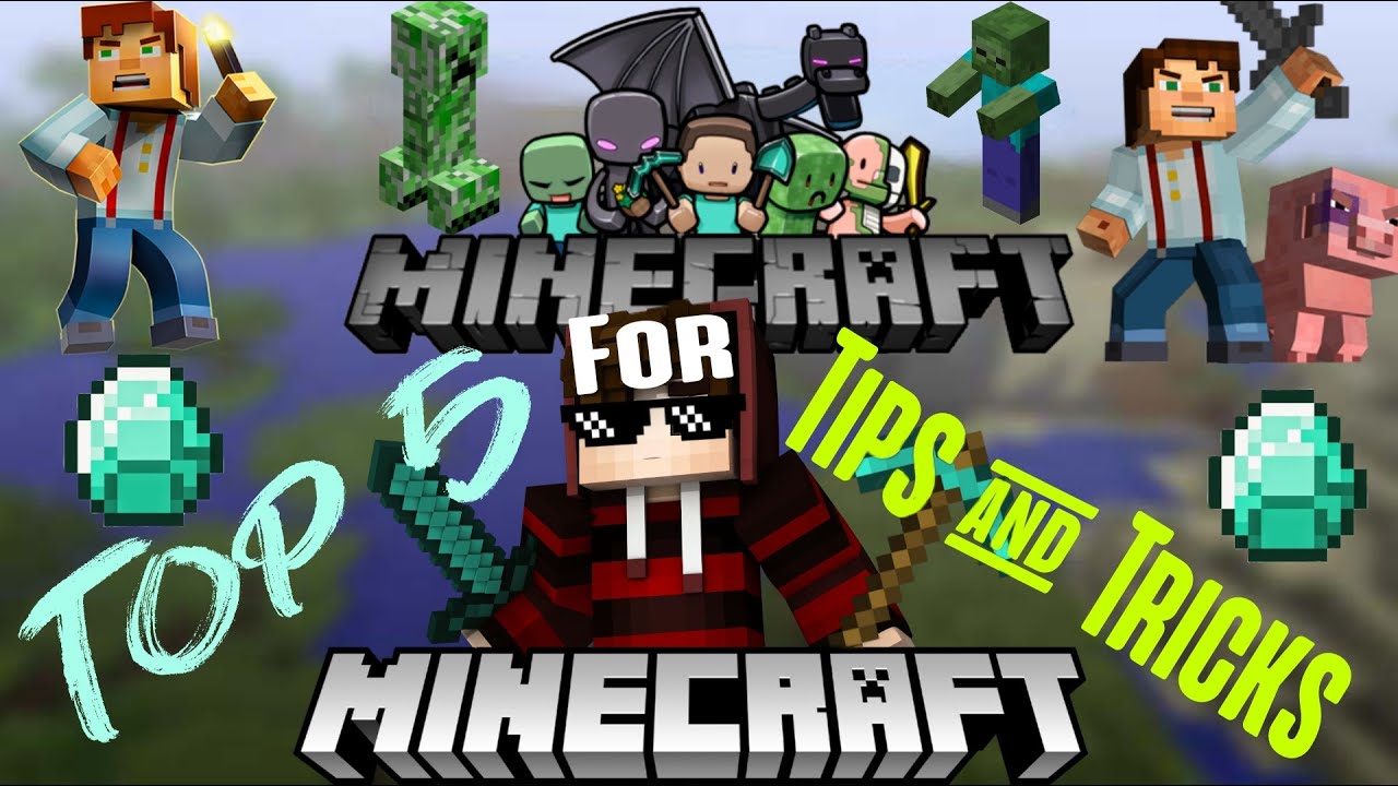Minecraft Pro Mode Top 5 Tips and Tricks For Minecraft || Unlimited guide to become a pro ...
