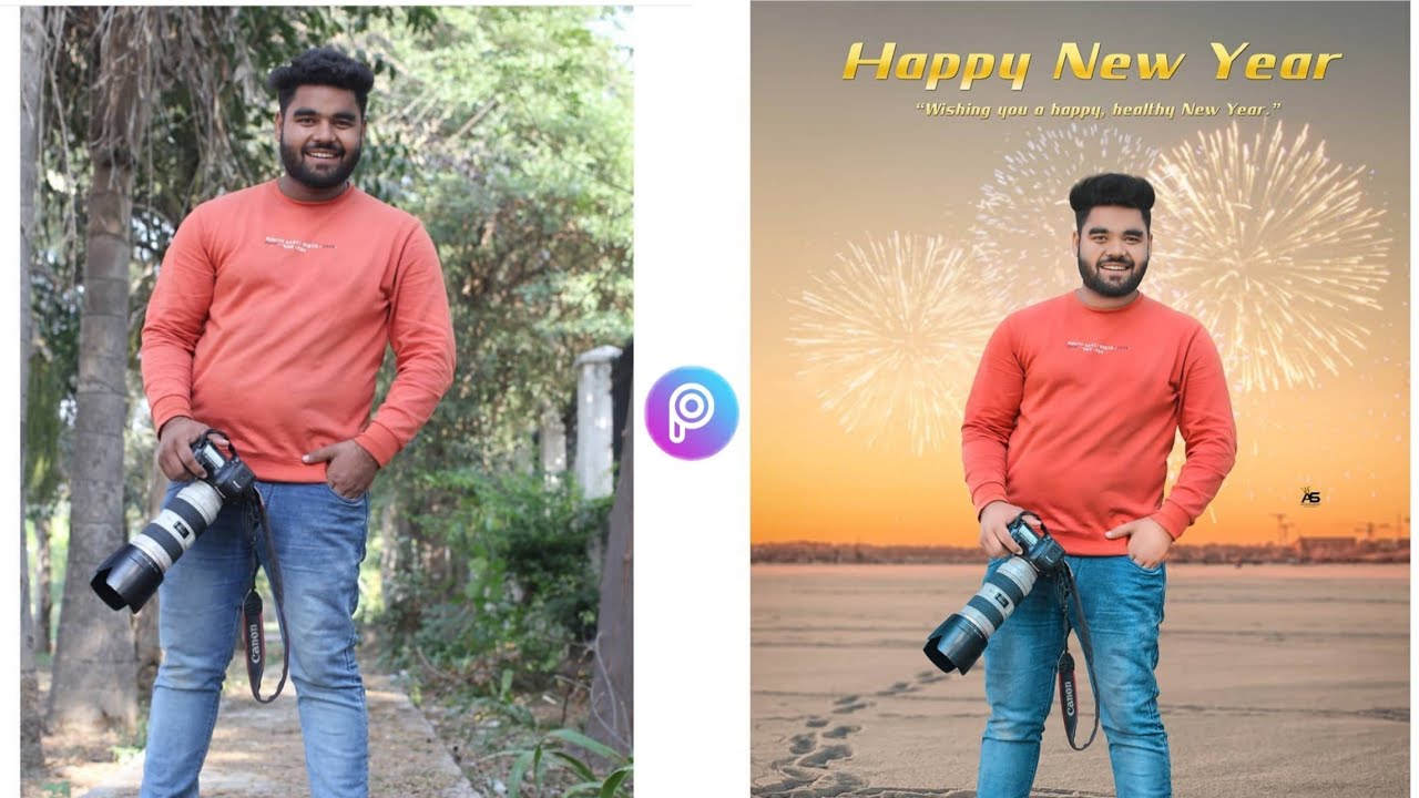 30 seconds 2021 Happy New Year Photo Editing in PicsArt | 2021 Photo Editing