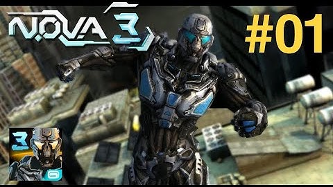 Near Orbit Vanguard Alliance (N.O.V.A.) 3 - #Mission 1 gameplay.