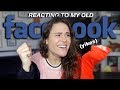 REACTING TO MY OLD FACEBOOK PROFILE (YIKES) | AYYDUBS