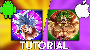 How To Make A DRAGON BALL Profile Picture On Android & iOS! | Tutorial