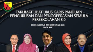 Taklimat Pengoperasian Pembukaan Sekolah 3.0 SK Padang Jawa