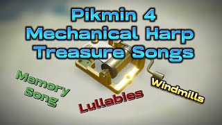 Pikmin 4 Mechanical Harp Treasure Songs