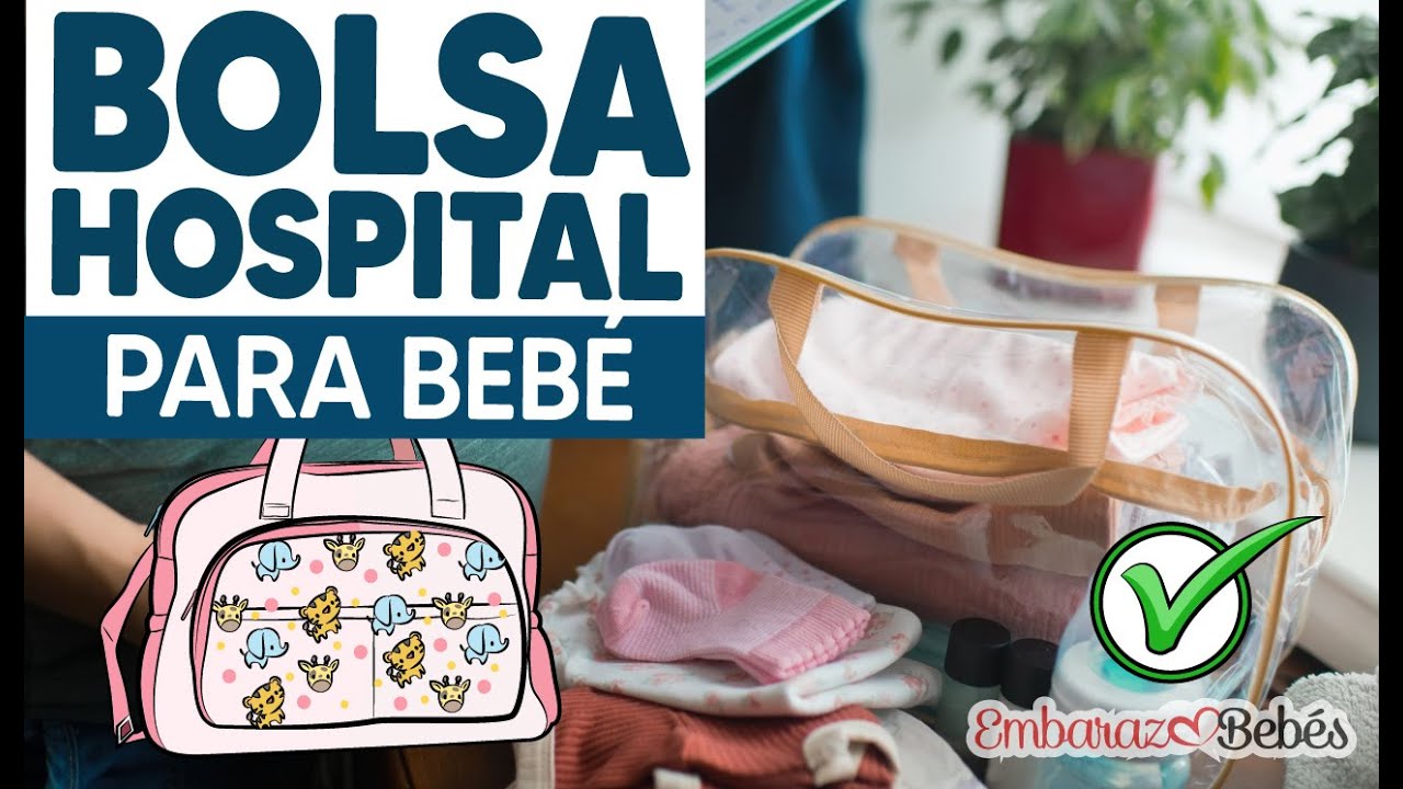 Qué debes empacar en el bolso para el hospital y tu parto?