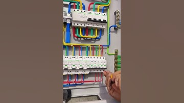 Wiring process of the distribution box