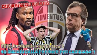 CALCIOMERCATO JUVENTUS: Blitz Juventus per Thuram ! 40 milioni dalla Premier per Cambiaso !!