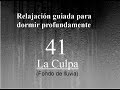 RELAJACION PARA DORMIR -41 - La Culpa. Fondo de lluvia