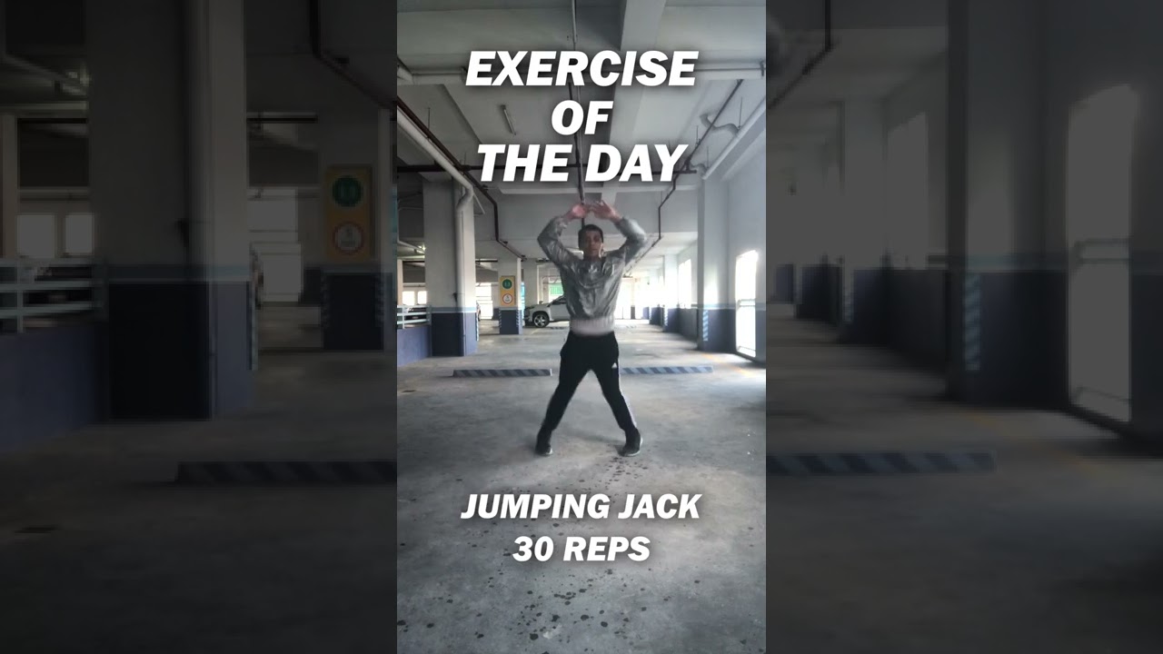 Exercise Of The Day - 20 Jumping Jack