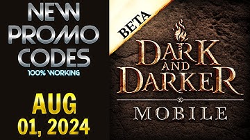 🔥 DARK AND DARKER MOBILE CODES| DARK AND DARKER MOBILE PROMO CODES| DARK AND DARKER MOBILE GIFT CODE