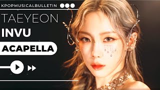 TAEYEON- INVU Acapella | Vocals Only[clean mr removed]