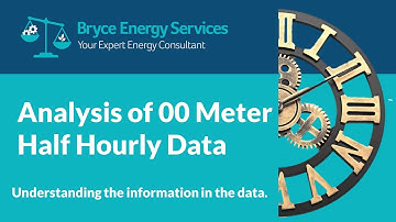 Part 1 of 5, Analysis of Half Hourly (HH) 00 type Electricity Meter data using a Spreadsheet