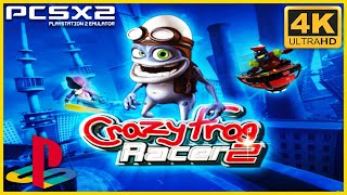 Crazy Frog Racer 2 - PS2 Gameplay [ 4K 60FPS PCSX2 ] No Commentary