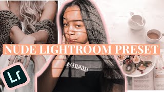 HOW TO MAKE YOUR PHOTO AESTHETIC | Nude Lightroom Preset screenshot 4