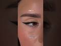 Easy Eyeliner Hack♥️ #eyemakeup #makeuptutorial #makeup #makeuphacks #youtubeshorts #shortvideo #fyp