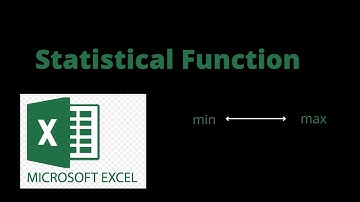 Statistical Function Tutorial