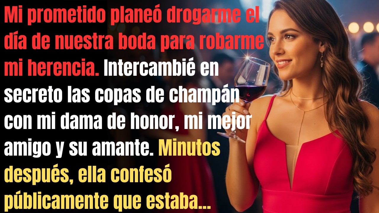 Cambié Mi Copa Con La De Mi Dama De Honor En Mi Boda. Bebió La Droga Y La Verdad Explotó
