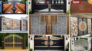 Lattest Iron Gate Design For Home Bronze Iron Door With Beautiful Scrollwork Give A Trendy Look