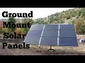 #260 - DIY Solar Panel Rack (Adjustable Ground Mount)