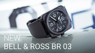 A smaller BR 03, a HUGE upgrade. New 41mm BELL & ROSS BR 03A.