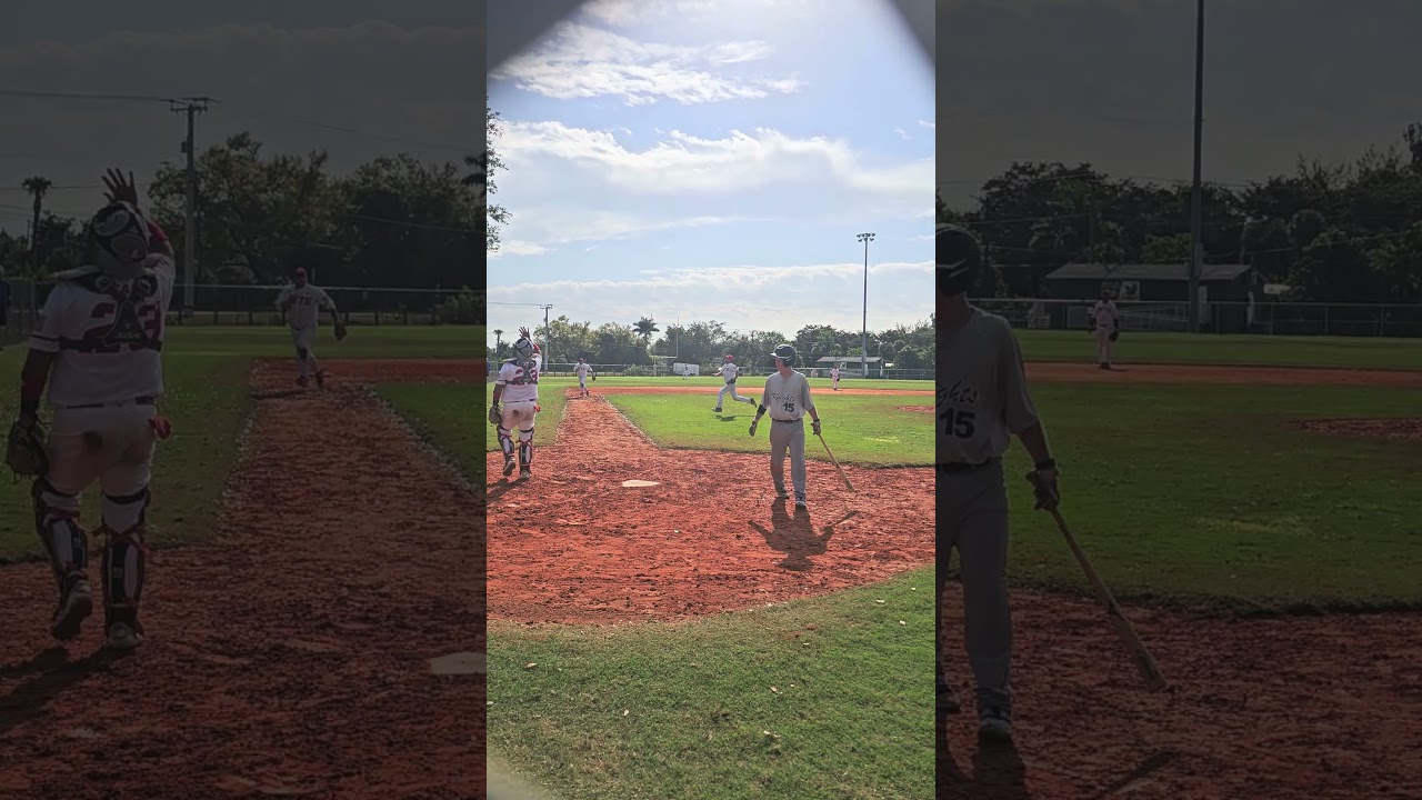 Kenny against curve ball pitcher