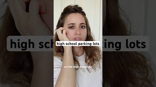 high school parking lots #highschool #teen