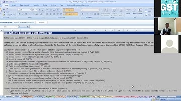 Lecture 3 How to prepare GSTR 4?
