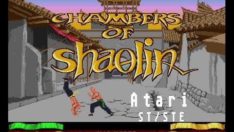 Chambers of Shaolin - Atari ST (1989)