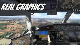 Microsoft Flight simulator 2024 4K | Realistic QATAR 737 landing in Delhi | VIDP for MSFS2024