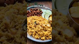LUNCH #lunch #southindianfood #lunchcombo #healthylunch