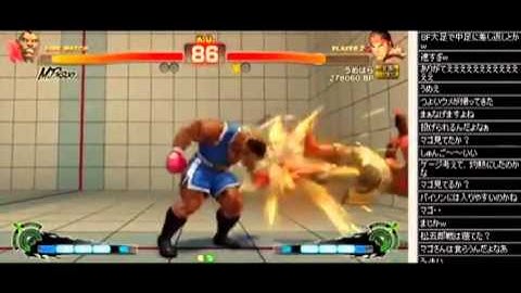 Topanga Charity 3 - PR Balrog (Boxer) vs. Daigo Umehara (Ryu) - Quarter Final